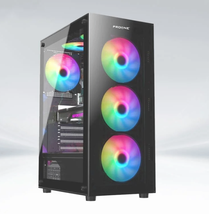 Case coolerplus CPC-G315 (Kèm 4 FAN Led ARGB)