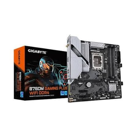 Main Gigabyte B760M Gaming Plus Wifi DDR4 | LGA 1700, mATX, 4 khe RAM