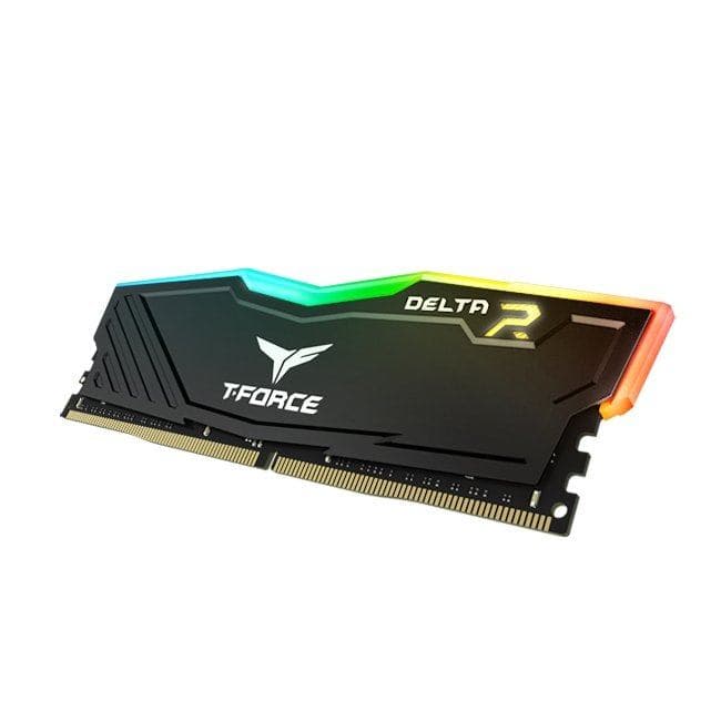 RAM DDR4 8gb 3600Mhz TeamGroup T-Force Delta RGB BLACK