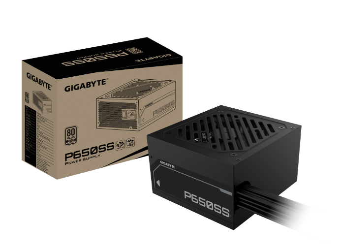 Nguồn Gigabyte P650SS 650W - Black (GP-P650SS) chuẩn silver